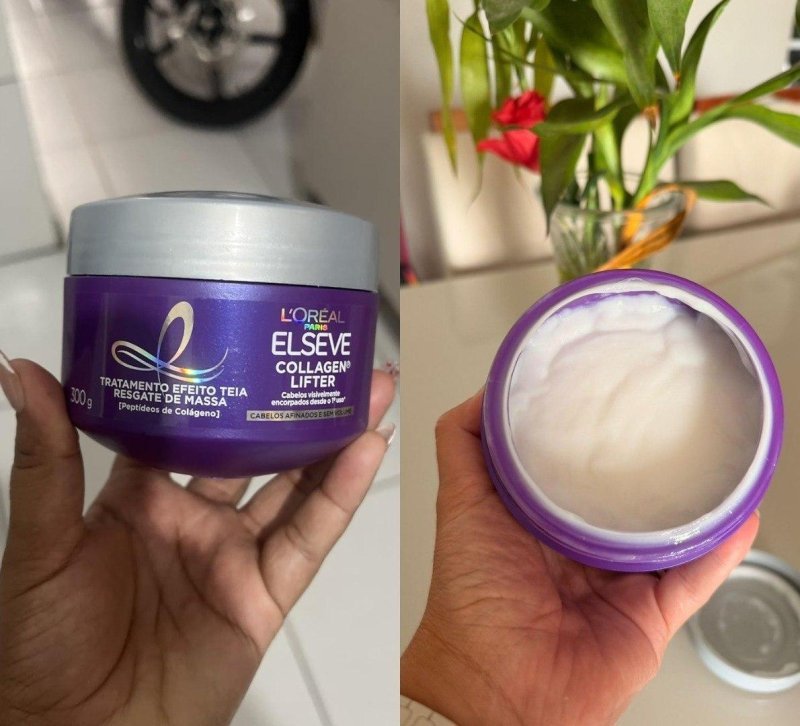 Máscara de Tratamento Condicionante Elseve Collagen Lifter 300g