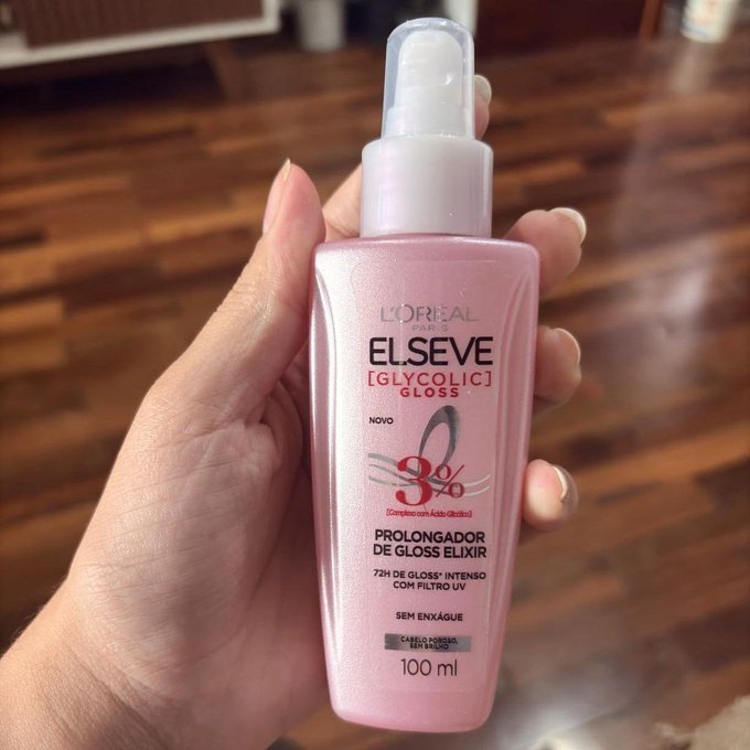 L'Oréal Paris Elseve Glycolic Gloss, Sérum Finalizador Antiporosidade 100ml