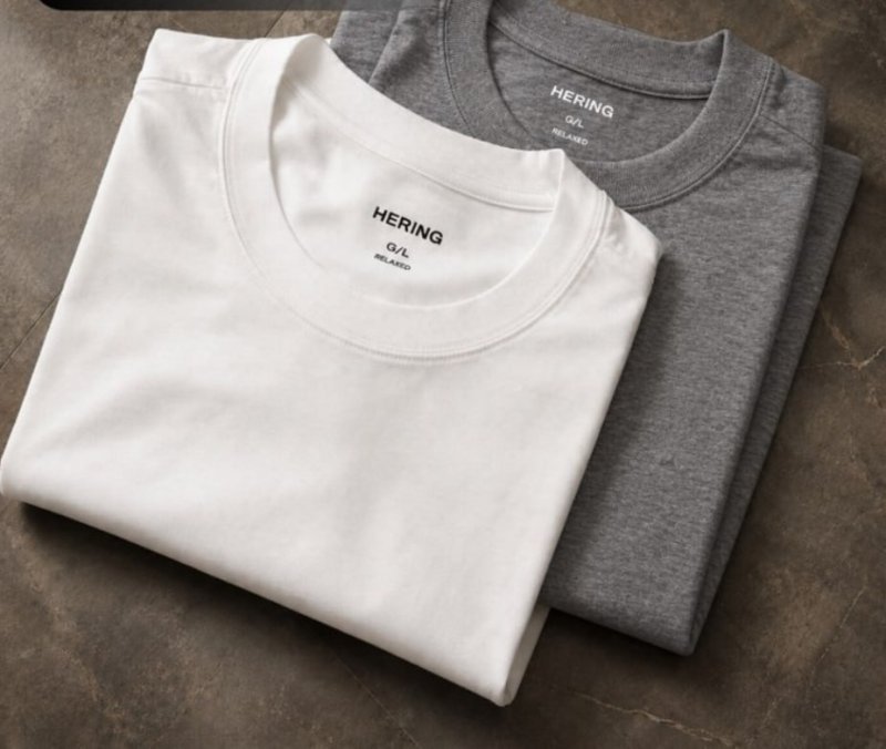 Kit 2 Camisetas Hering Básicas Masculinas