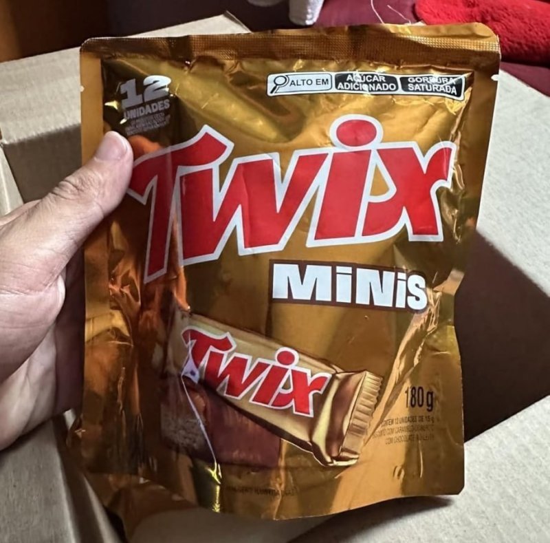 Chocolate Twix Original Minis 180g + Frete Grátis