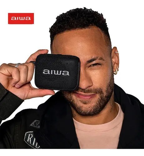 Caixa De Som Speaker Aiwa AWS-SP-07-B 7w Bluetooth Ipx6 Preto
