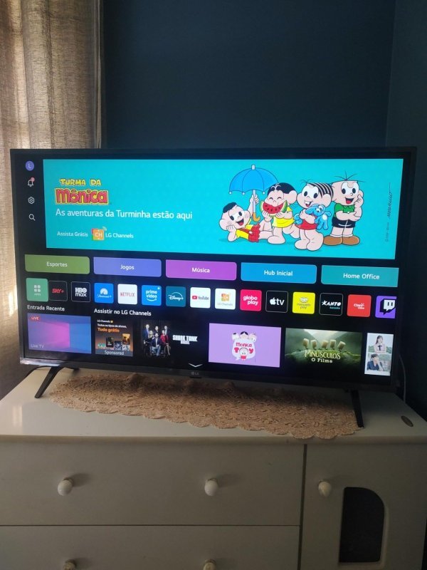 Smart TV 43" Full HD LG 43LR6700PSA (60Hz) + Frete Grátis