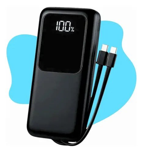 Carregador Portátil 20000 Turbo 22.5w Power Bank Premium Universal Rápido
