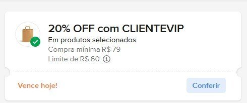 9.9 COM CUPOM NO MERCADO LIVRE