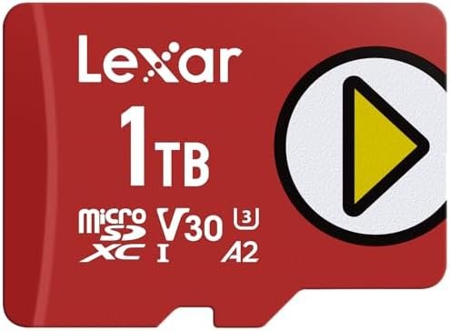 Cartão de Memória Lexar PLAY microSDXC UHS-I cards 1T Upgrade