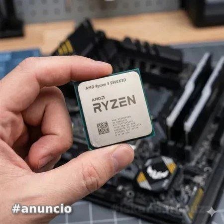 AMD Ryzen 5 5500X3D, 4.0GHz Max Turbo, Cache 96 MB, AM4, (Novo S/Box)