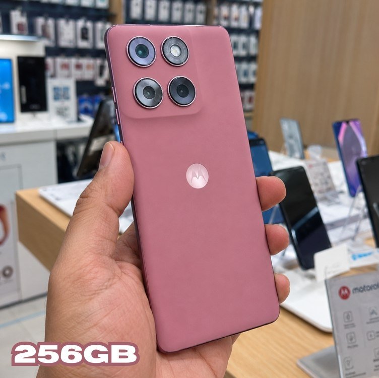 Smartphone Motorola Edge 60 Fusion 5g - 256gb 16gb (8gb Ram+8gb Ram Boost), 50mp Sony Ai Camera Ip68 Nfc - Rosa