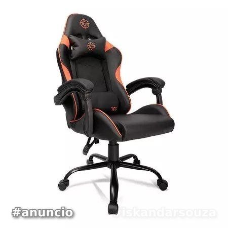 Cadeira Gamer TGT Heron TC3, Preto e Vermelho
