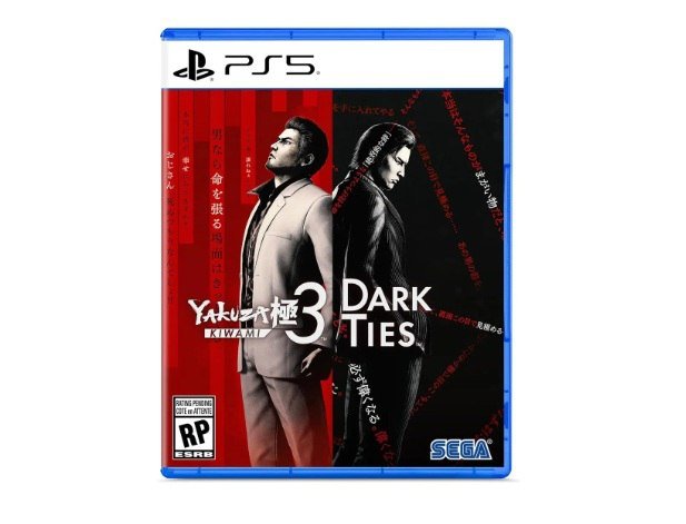Jogo Yakuza Kiwami 3 & Dark Ties, Mídia Física, PS5