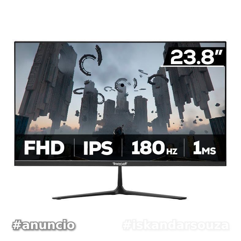 Monitor Gamer TGT Altay TS6, 23.8 Pol, IPS, FHD, 1ms, 180Hz, HDMI/VGA, TGT-ATTS6-BL02