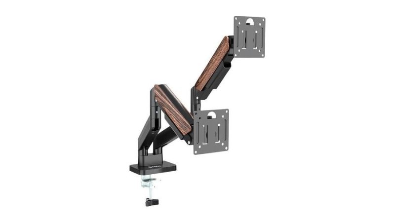 Suporte Articulado Para Monitor Zinnia Rust 200, 17 Pol a 32 Pol, Preto, Zno-Rust200-Bl01