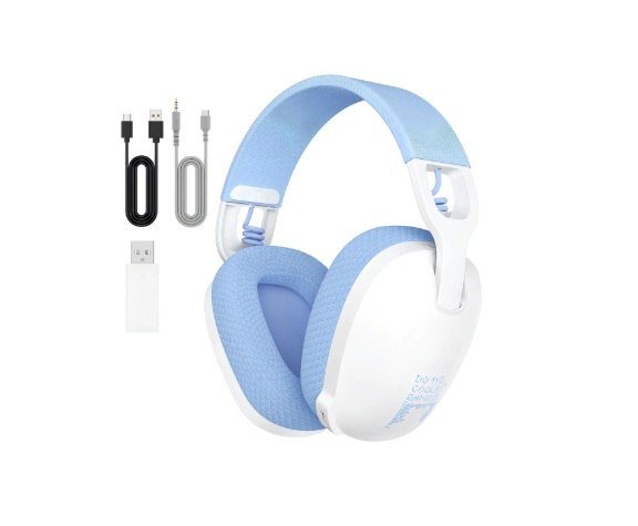 Headset Gamer Onikuma B2 Fone Tipo G435 Bt-5.3 Ps5 Ps4 Pc Cor Branco