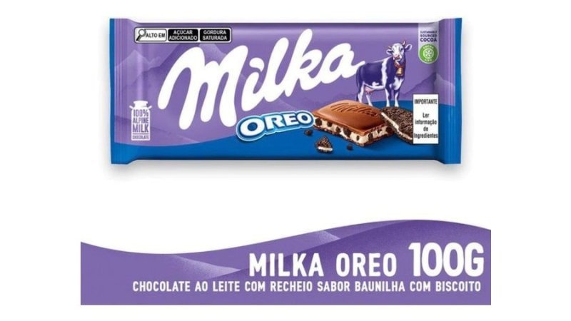 Chocolate Milka Oreo 100g