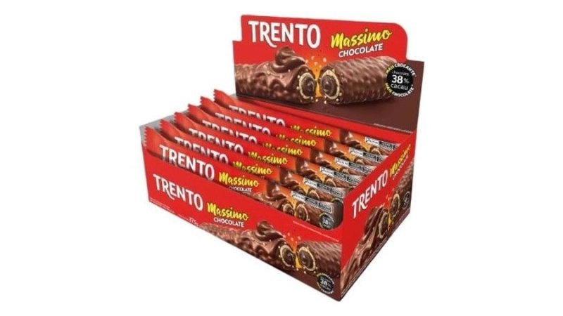 Chocolate Trento com 15 Unidades De 25g