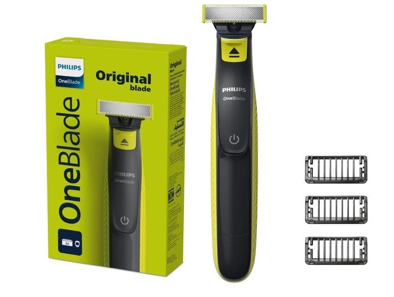 Philips OneBlade Barbeador e Aparador Elétrico: Raspa, Apara e Contorna + Frete Grátis