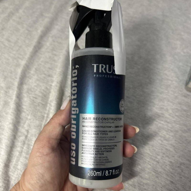 Spray Truss Reconstrutor Capilar, Uso Obrigatório, 260ml