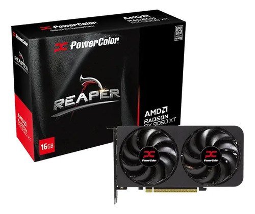 Placa de Vídeo PowerColor Radeon RX 9060 XT Reaper 16GB GDDR6