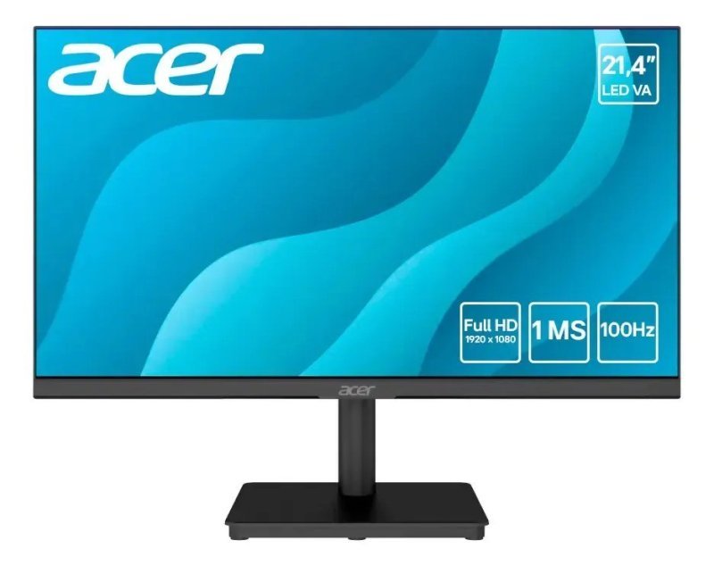 Monitor Acer 21,4" 100Hz Mk221q Bi Led/Va Full Hd 1ms Hdmi Vga Vesa