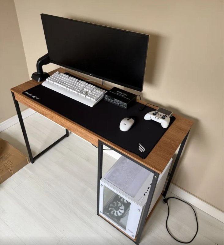 Escrivaninha Gamer Mesa Para Computador Com Suporte Para Cpu