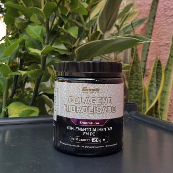 Colágeno Hidrolisado 150g Growth Supplements Uva