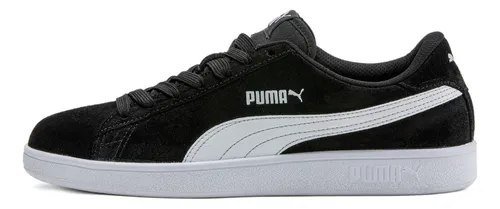Tênis Smash V2 Puma Preto E Branco 40 Br