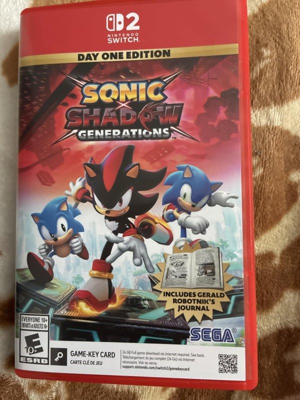 Sonic X Shadow Generations - Nintendo Switch