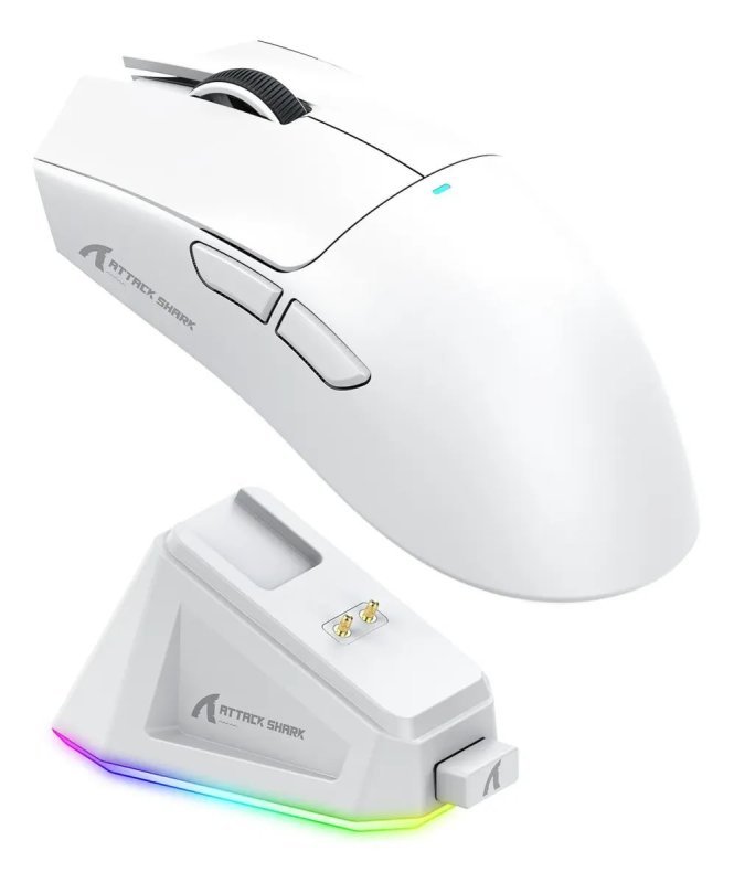 Mouse Gamer Attack Shark X11 Sem Fio Paw3311