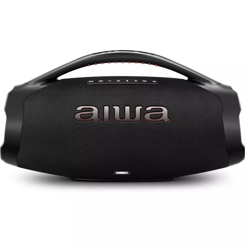 Caixa de Som Boombox AIWA Bluetooth, 3 vias, IP66, AWS-BBS-01-B