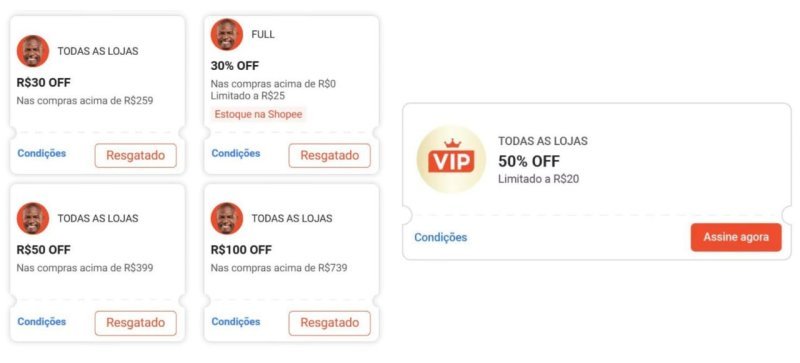 Cupons 9.9 Shopee ainda ativos