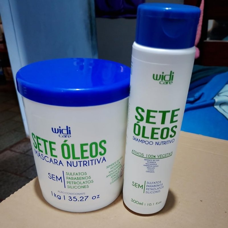 Widi Care Shampoo Nutritivo Sete Óleos 300ml