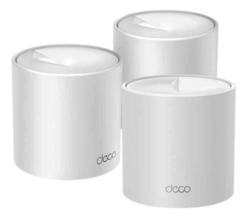 TP-Link Deco X10 (3-pack) Roteador Mesh Wi-Fi 6 AX1500 Cobre até 520m²