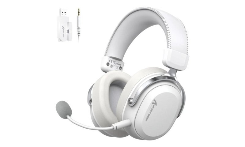 Headset Gamer Sem Fio Attack Shark L30 Pro Branco