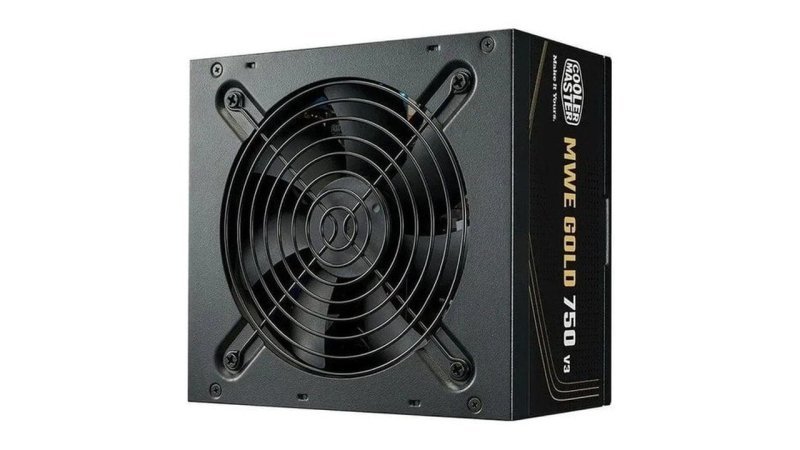 Fonte Cooler Master Mwe 750 V3 750w Atx 3.1 Preto
