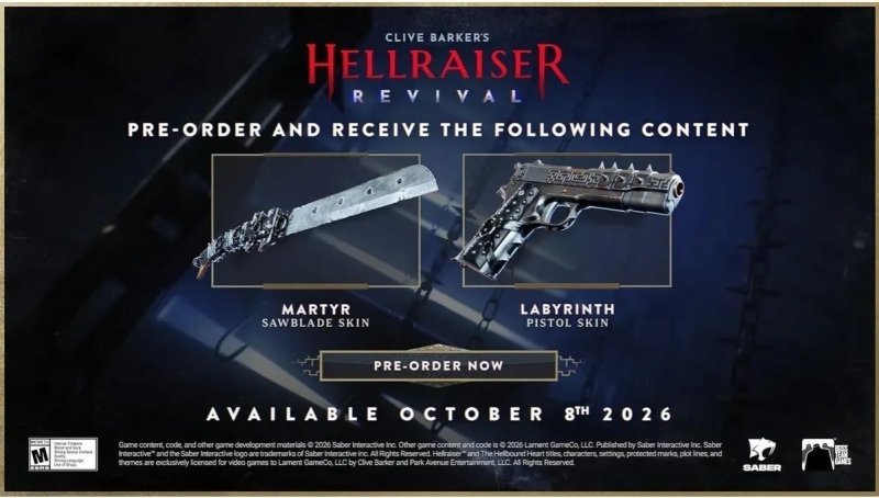 Jogo Clive Barkers Hellraiser Revival Ps5 Midia Fisica + Frete Grátis