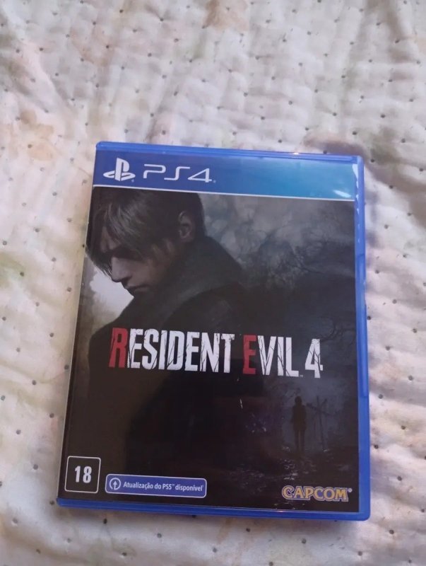 Jogo Resident Evil 4 Remake Mídia Física - PlayStation 4 + Frete Grátis