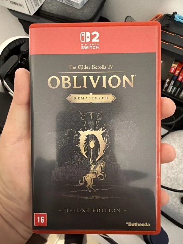 The Elder Scrolls IV Oblivion Remastered - Edição Deluxe Switch