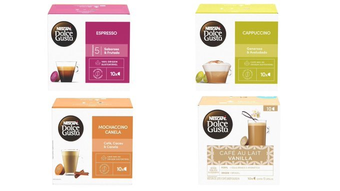 10 un. Cápsulas Dolce Gusto