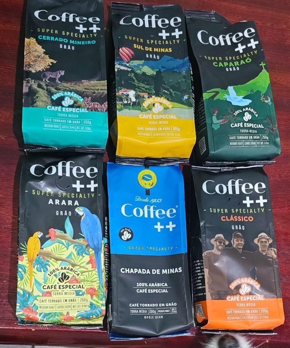 Kit 6 un. Coffee++ Café Especial 250g