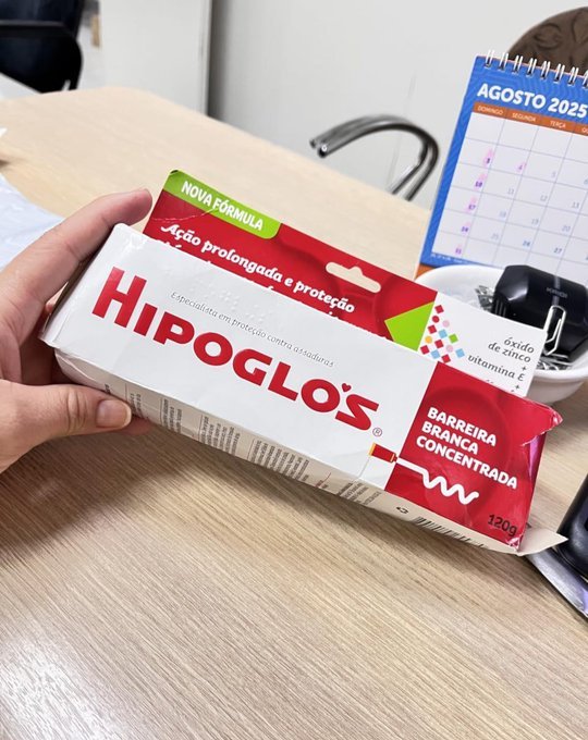 HIPOGLÓS® Creme Preventivo De Assaduras 120g com Frete Grátis