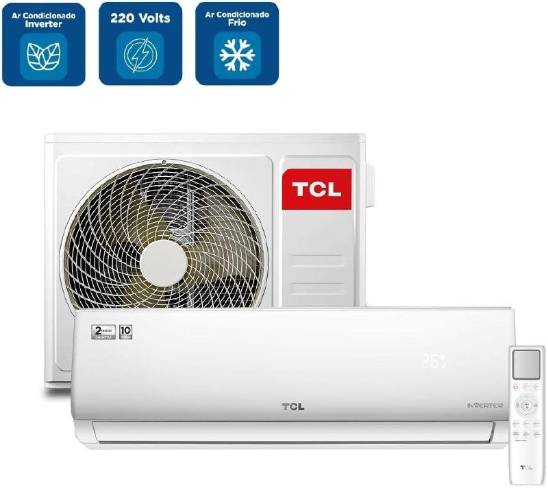 Ar-Condicionado TCL Elite Inverter 34.000 BTUs Quente e Frio