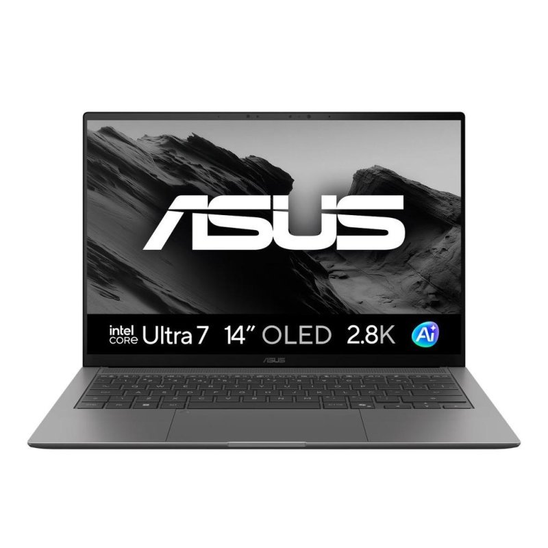Notebook ASUS Zenbook S14 IA PC UX5406AA Intel Core Ultra 7 16GB RAM 512GB SSD Win 11 Home 14” OLED 2.8K 120Hz - SU308W