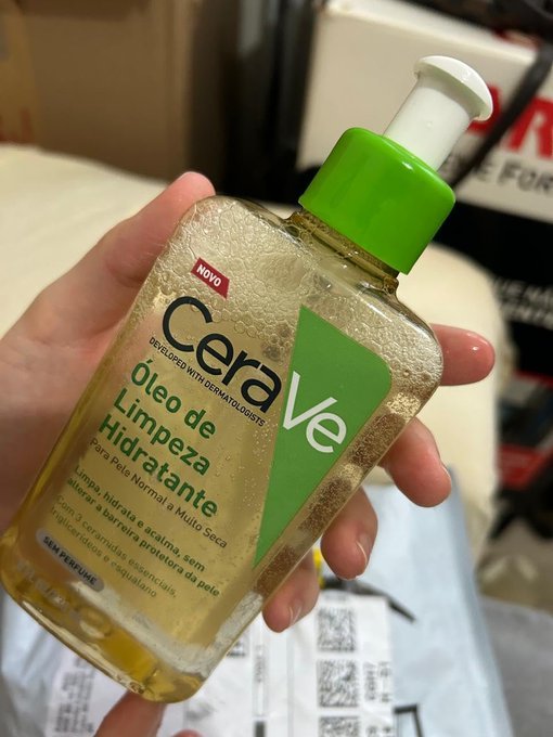 CeraVe Óleo de Limpeza Hidratante Pele Seca e Atópica 236ml