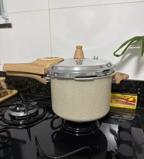 Panela de Pressão Brinox Revestimento Cerâmica 4,2L