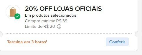 NOVO CUPOM NO MERCADO LIVRE