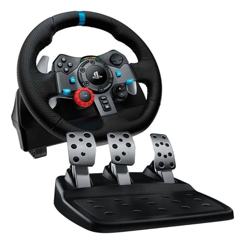 Volante de Corrida Driving Force c/ pedal Logitech G29 PS4