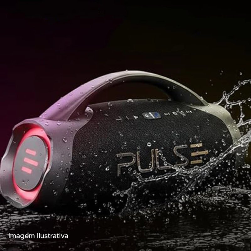 Caixa de Som Pulse X Boombox SP626 Bluetooth/Aux/Tws IPX6 220W