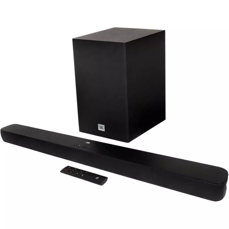 Soundbar Jbl Bluetooth, Cinema Sb180, 2.1 Canais, Subwoofer de 6,5" Sem Fio 110W Rms
