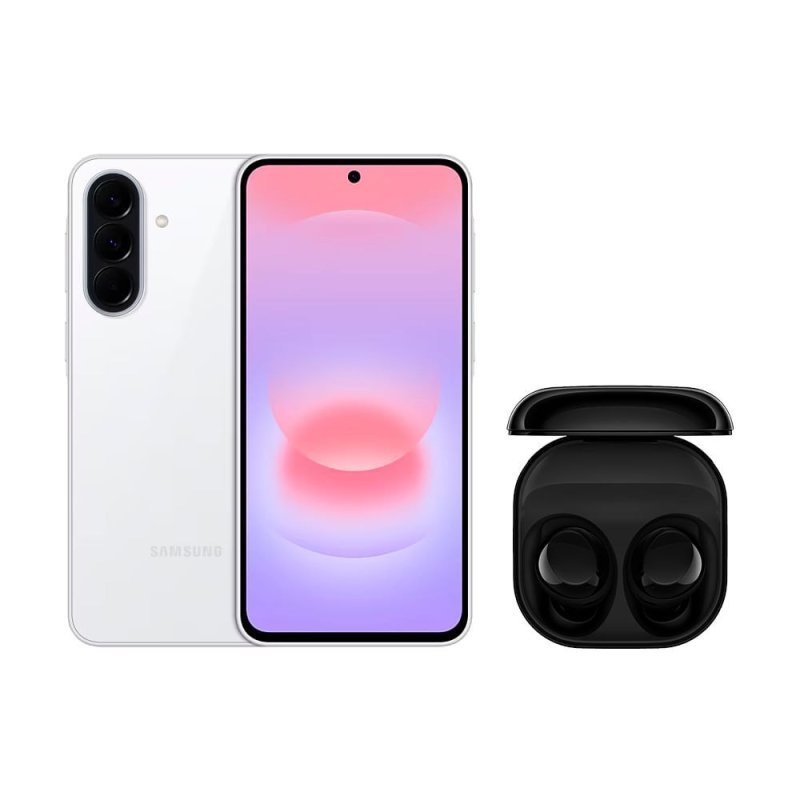 Galaxy A37 5G (256GB) - Branco + Galaxy Buds Core - Preto
