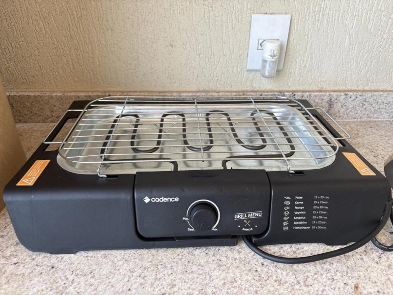 Churrasqueira Elétrica Cadence Short Grill - 127V