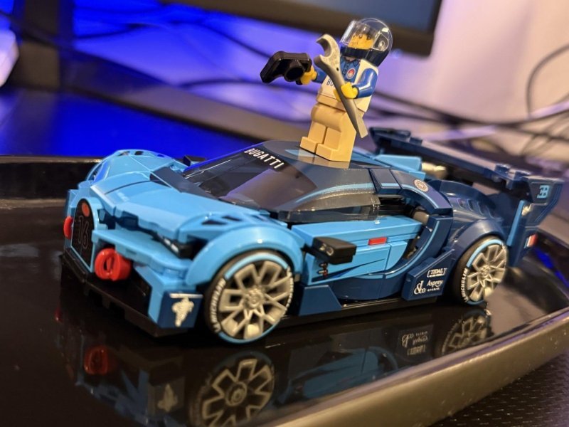 LEGO Speed Champions Hipercarro Esportivo Bugatti Vision 77253, 284 Peças
